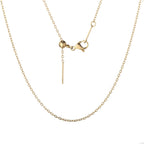 Minimalism 316L Stainless Steel Long Chain Necklace for Women Gold Color Adjustable Necklace for Women Jewelry Wholesale