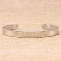 Inspirational Cuff Bracelet Bangle for Women Teen Girls - Birthday Jewelry Quotes - Friend Gift for Her Mom