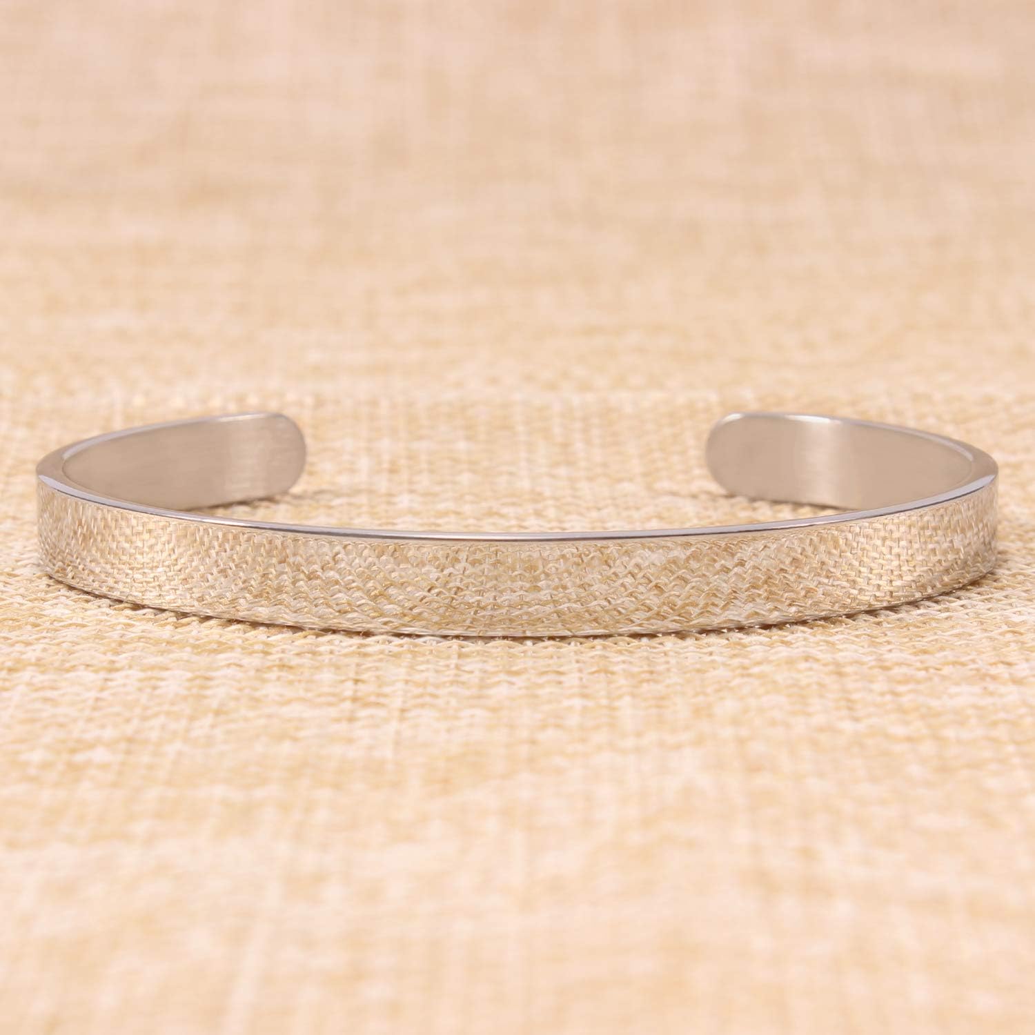 Inspirational Cuff Bracelet Bangle for Women Teen Girls - Birthday Jewelry Quotes - Friend Gift for Her Mom